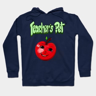 Teachers Teacher Teacher’s pet smiling red apple Hoodie